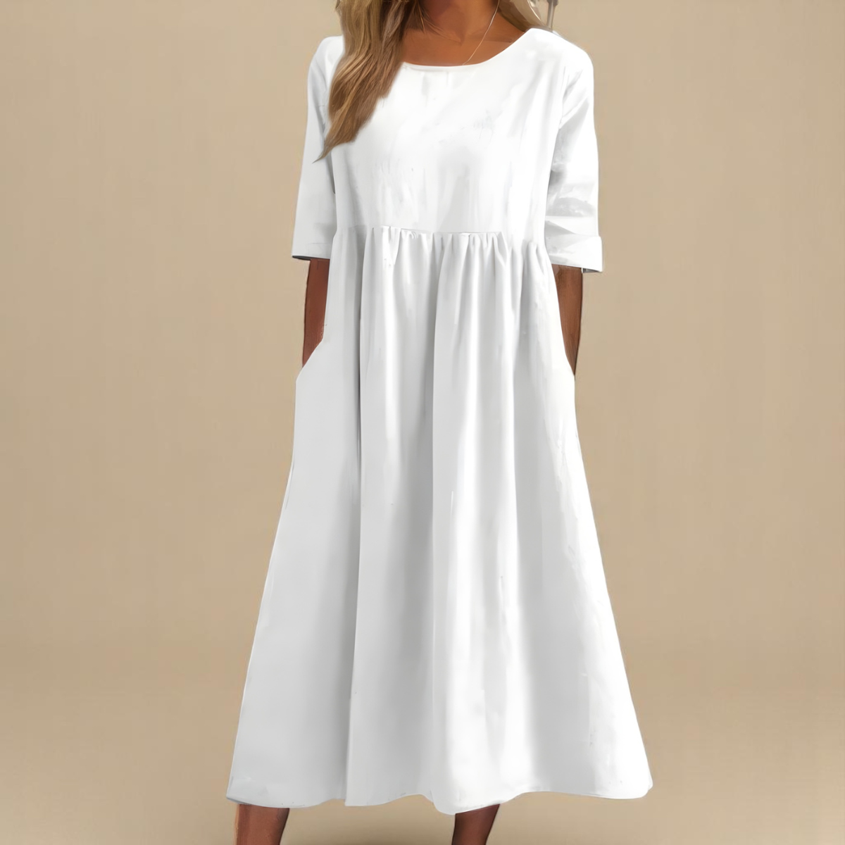 Aster Round Neck Dress