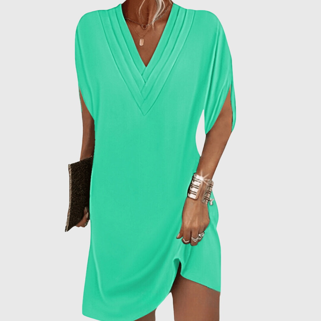 Nell V-Neck Dress