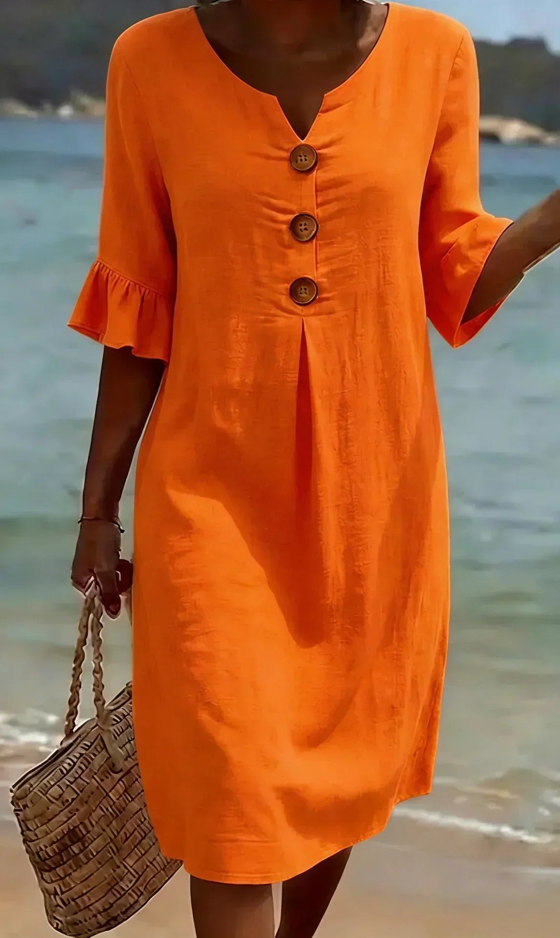 Rowan Puff Sleeve Dress