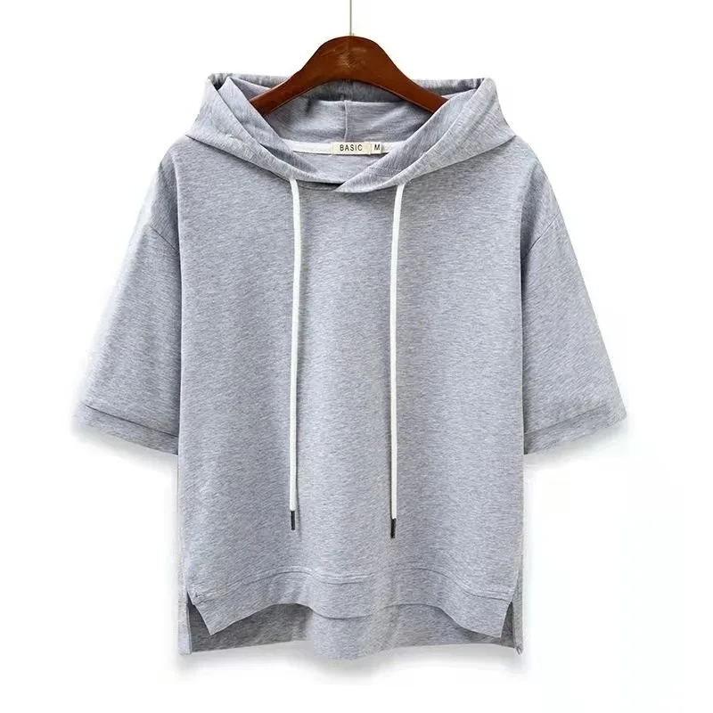 Angelita – Lightweight Short Sleeve Hoodie for Women, Effortless Style and All-Day Comfort