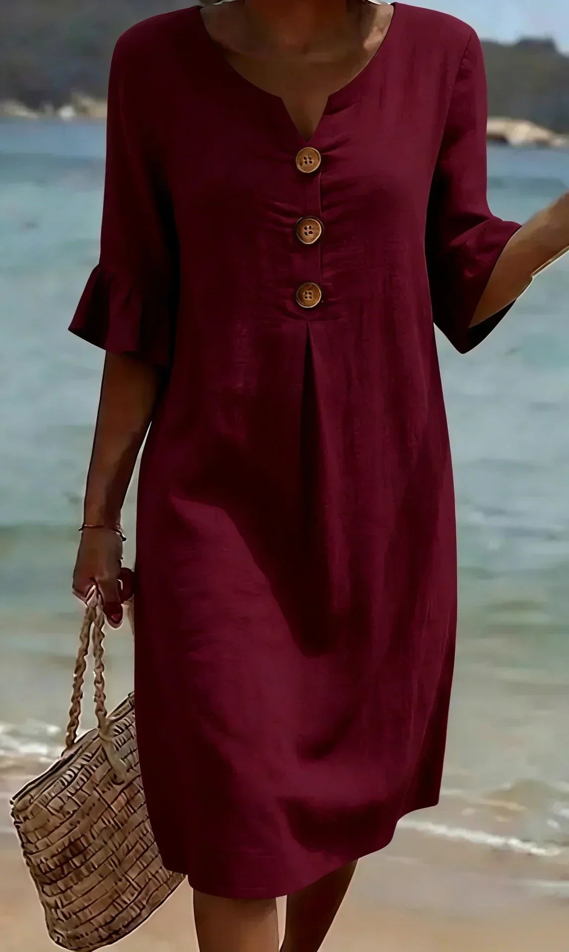 Rowan Puff Sleeve Dress
