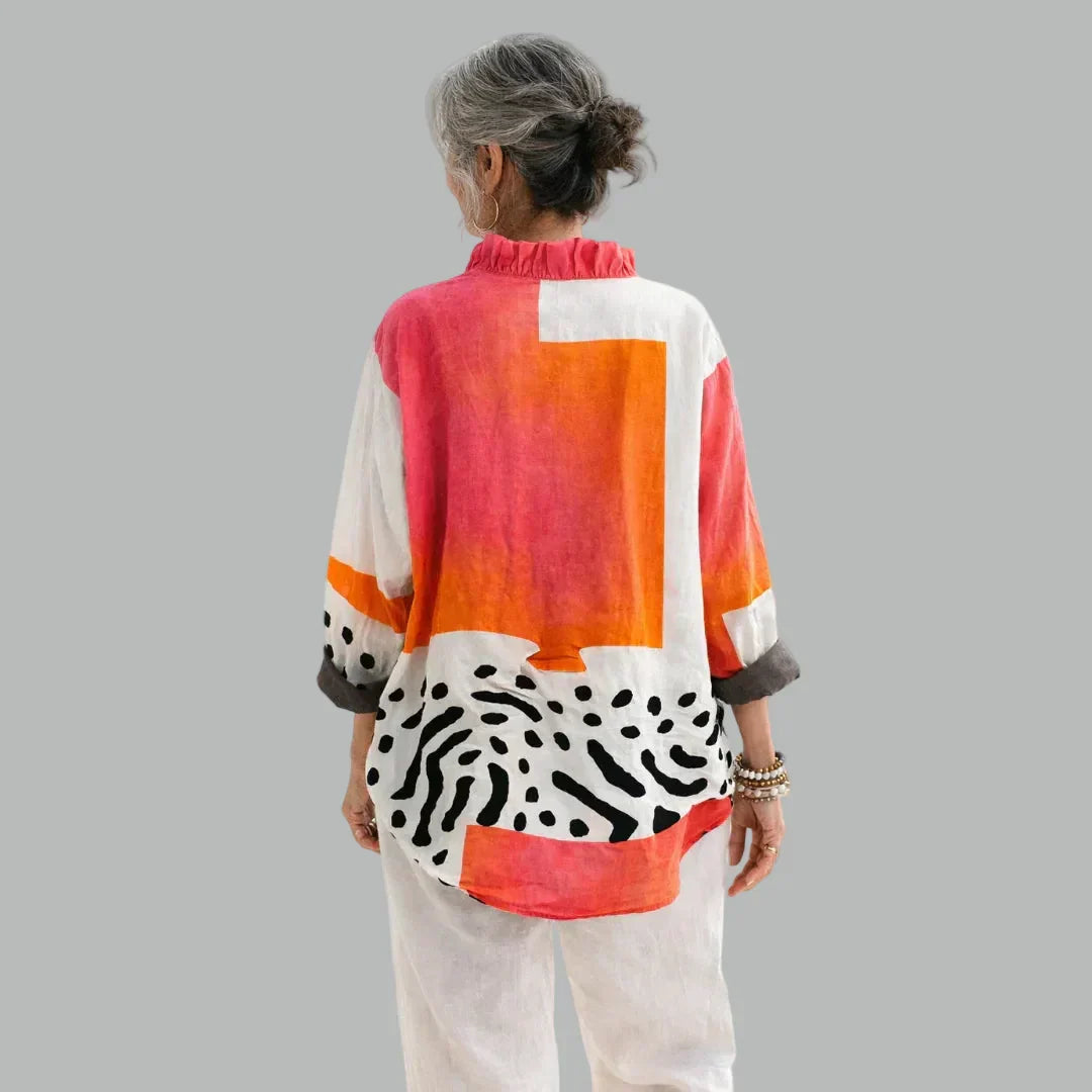 Calista Printed Blouse