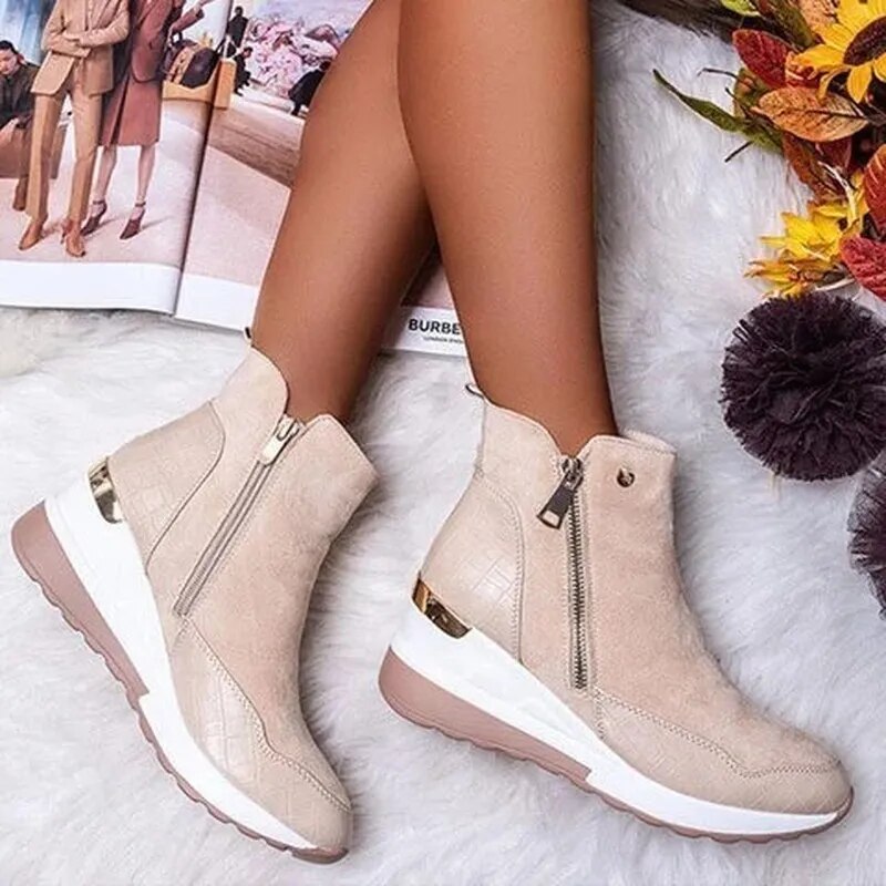 ComfortStep – Orthopedic Spring Boots for Stylish Support and Pain Relief
