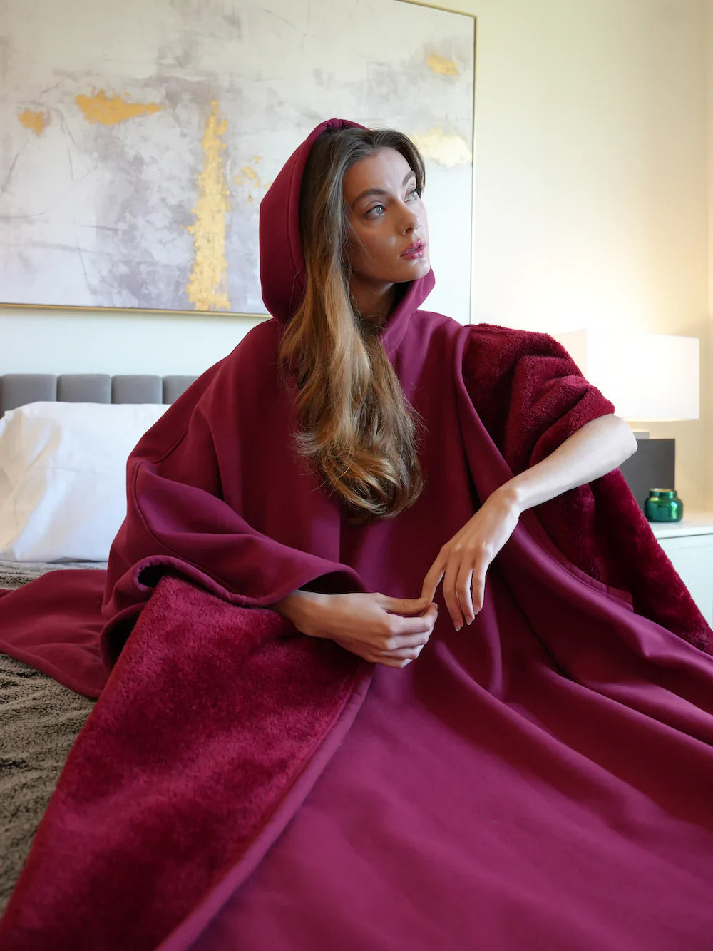 Cozy Haven - Oversized Hoodie Blanket for Ultimate Comfort and Warmth