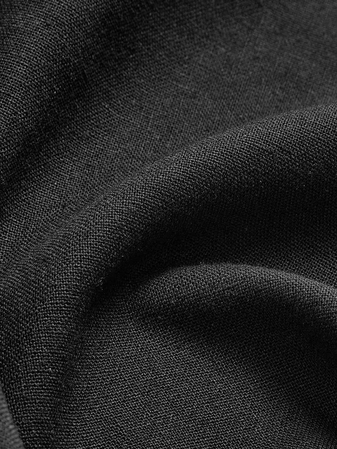 Elegant Cotton Pleated Maxi Skirt for Women - Lightweight Long Skirt in Classic Colors