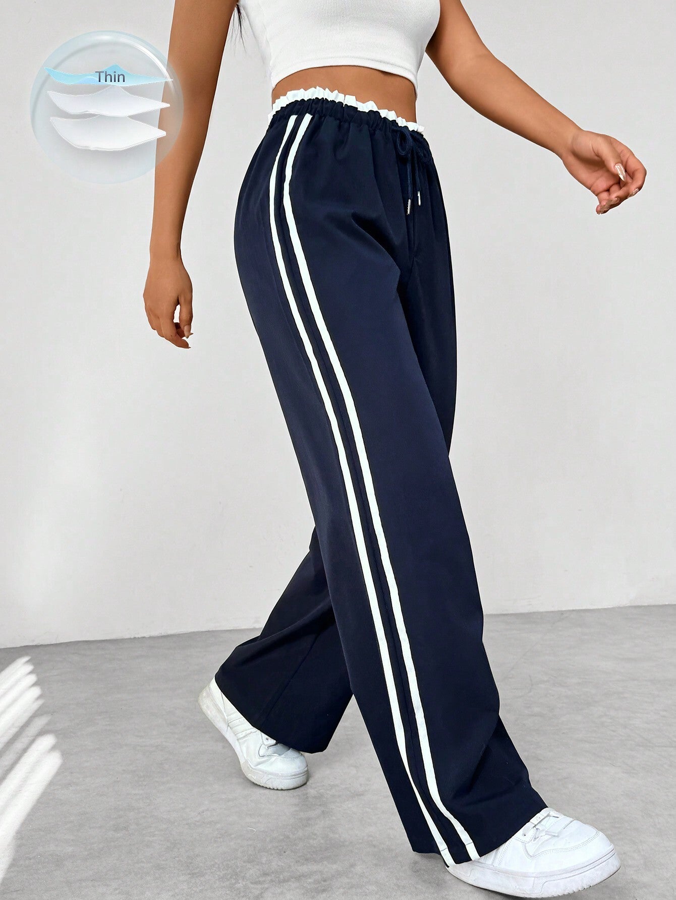 Elsa – Casual Wide Leg Trousers for Effortless Style and Comfort in Spring and Autumn