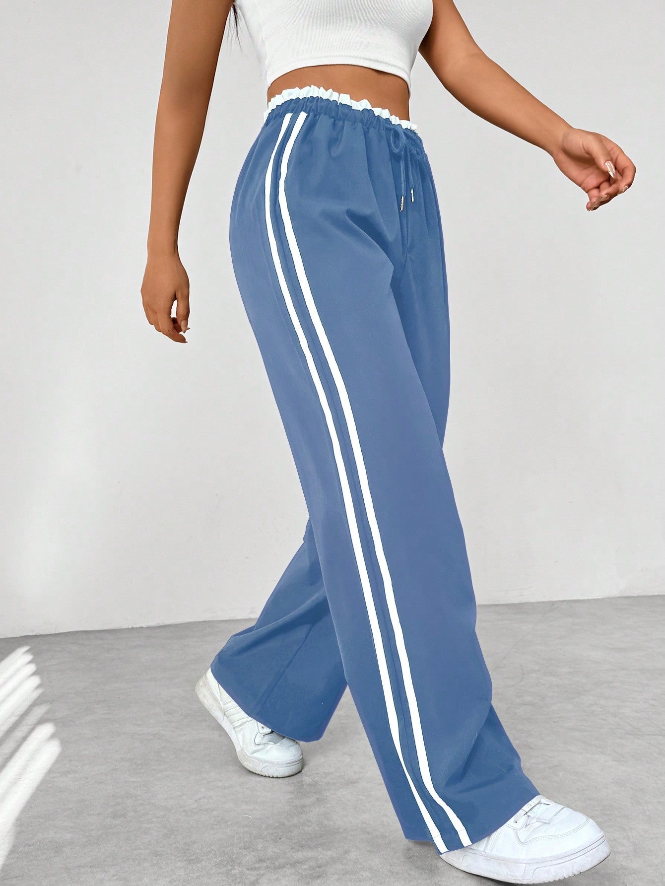 Elsa – Casual Wide Leg Trousers for Effortless Style and Comfort in Spring and Autumn