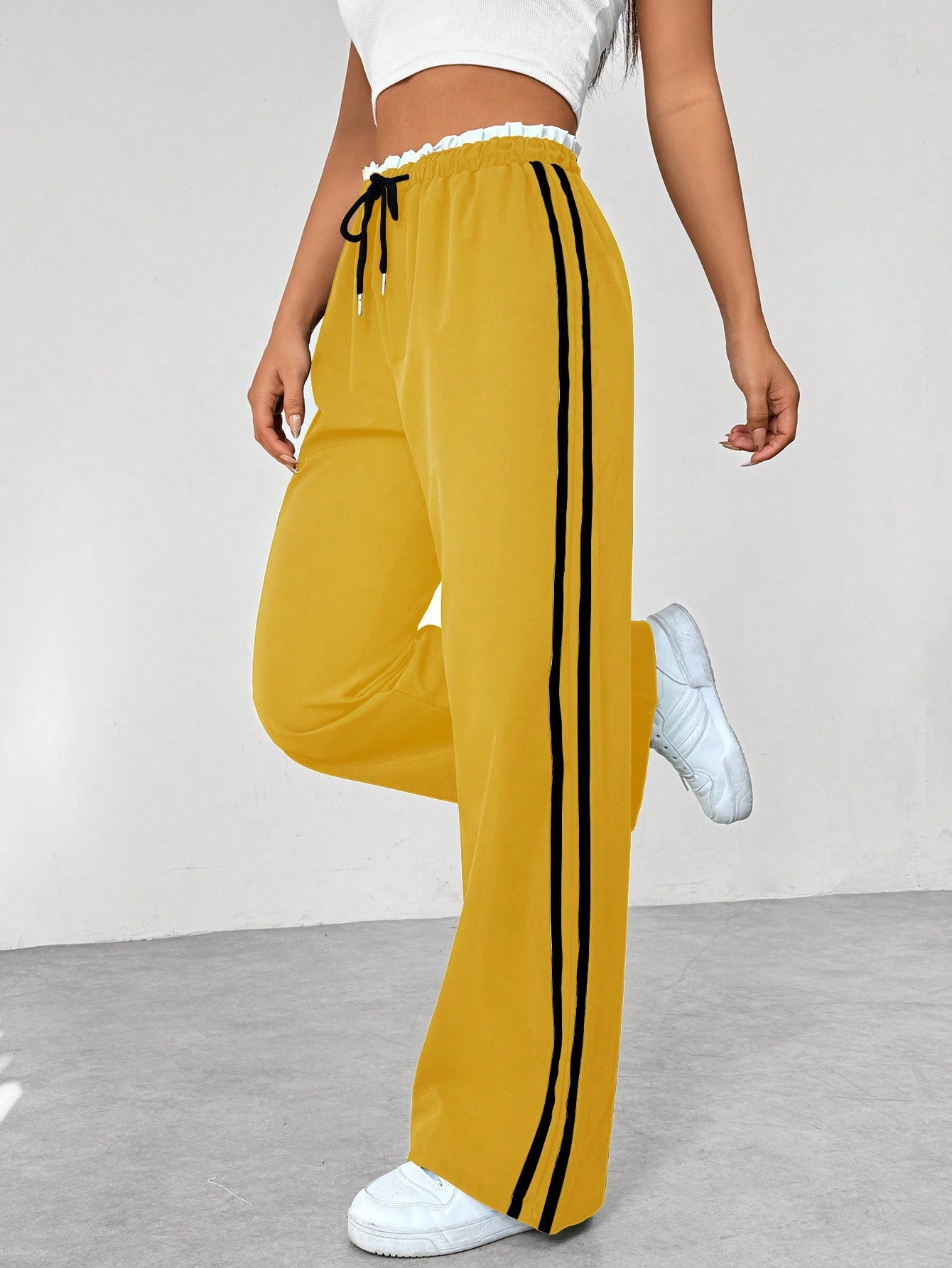 Elsa – Casual Wide Leg Trousers for Effortless Style and Comfort in Spring and Autumn