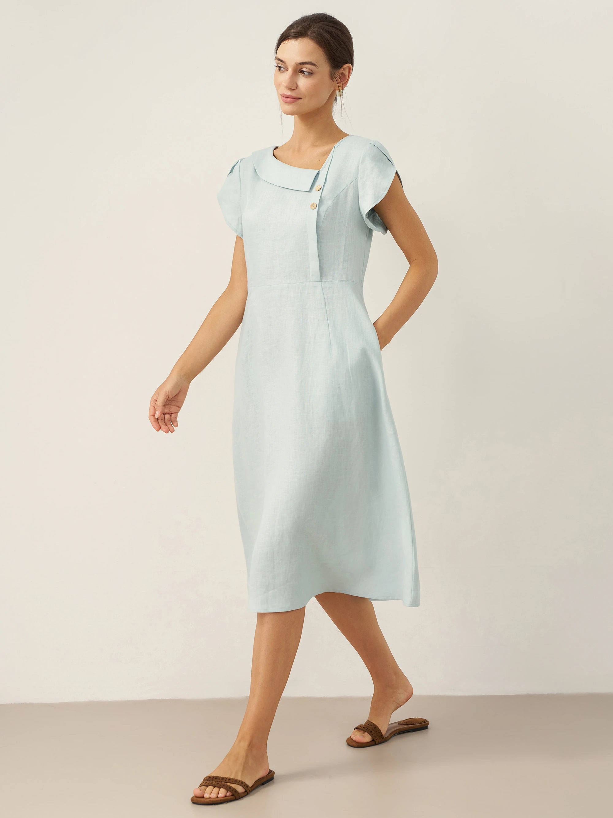 Emma | Elegant Casual Summer Midi Dress 3