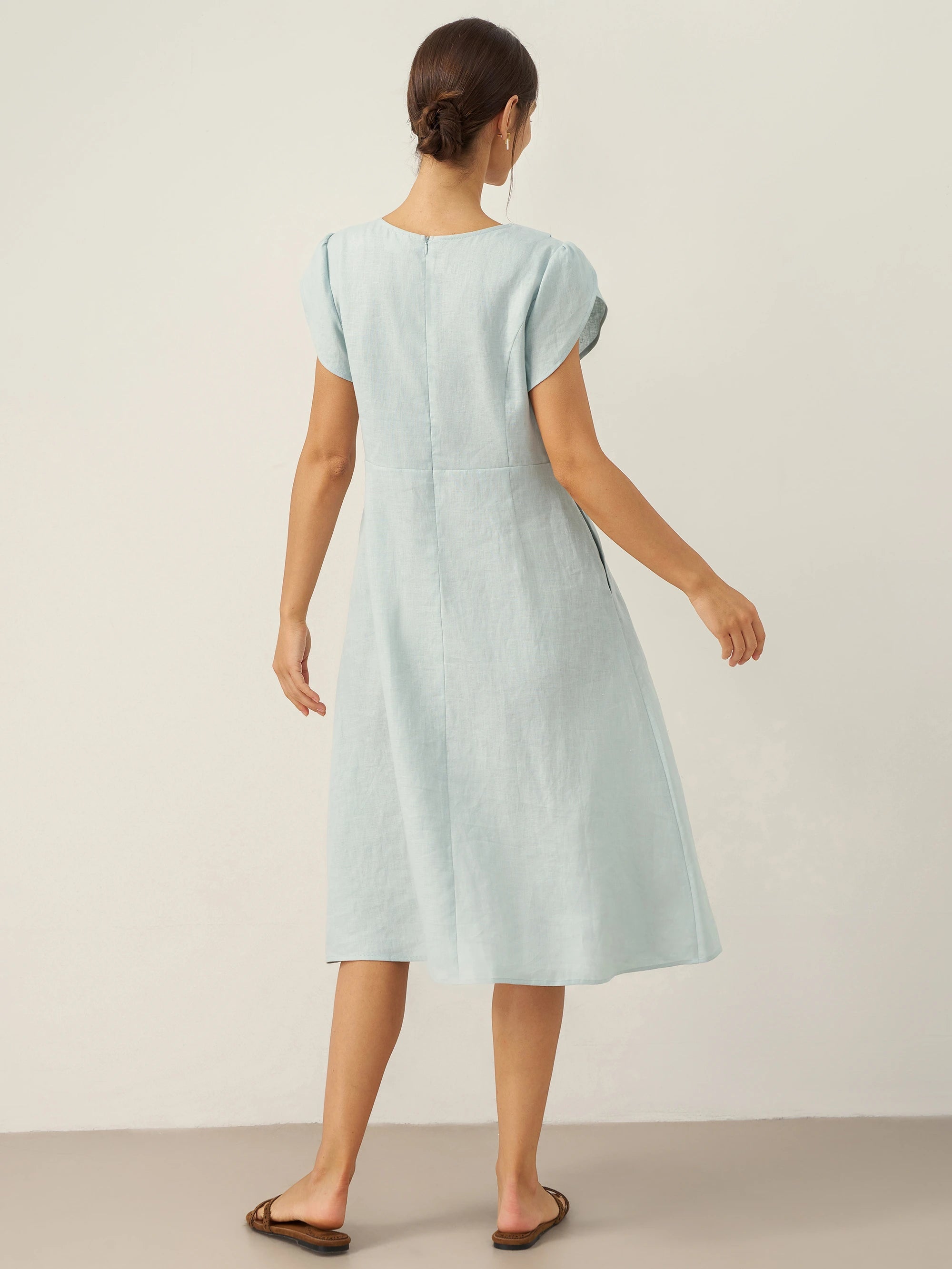 Emma | Elegant Casual Summer Midi Dress 4
