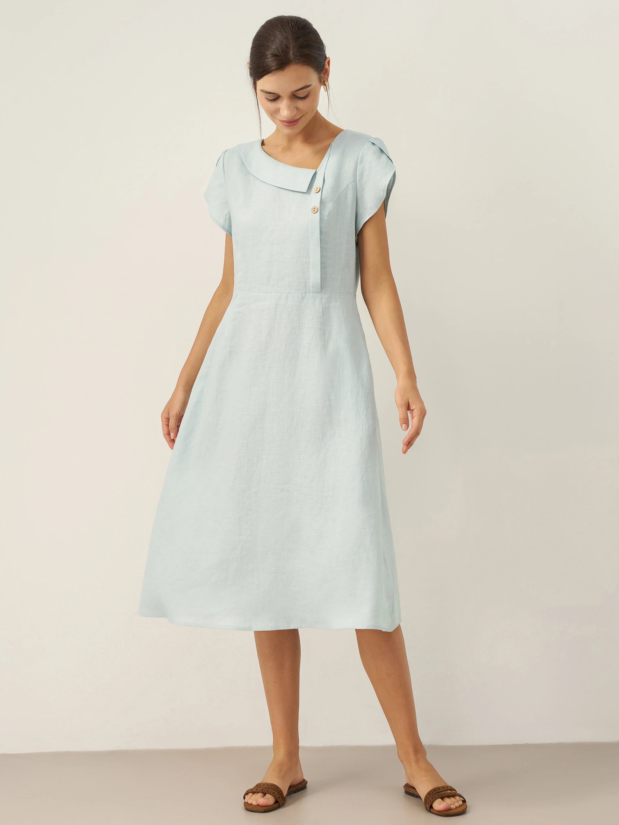 Emma | Elegant Casual Summer Midi Dress 5