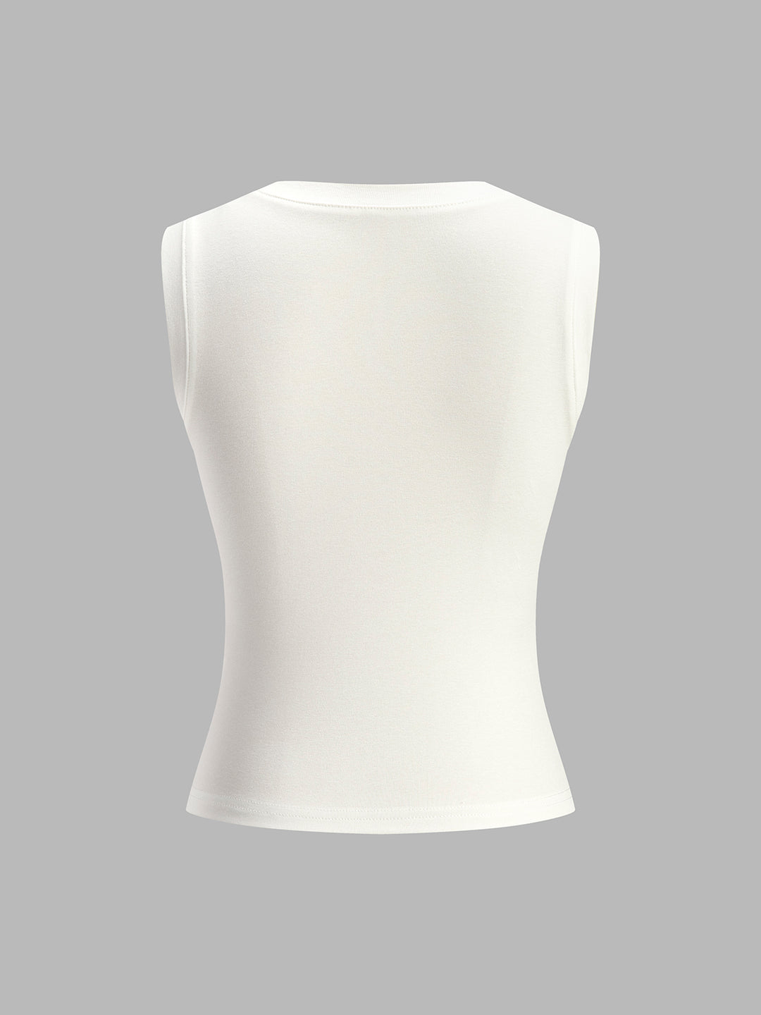 Everyday Comfort - Soft White Tank Top for Men and Women, Relaxed Fit