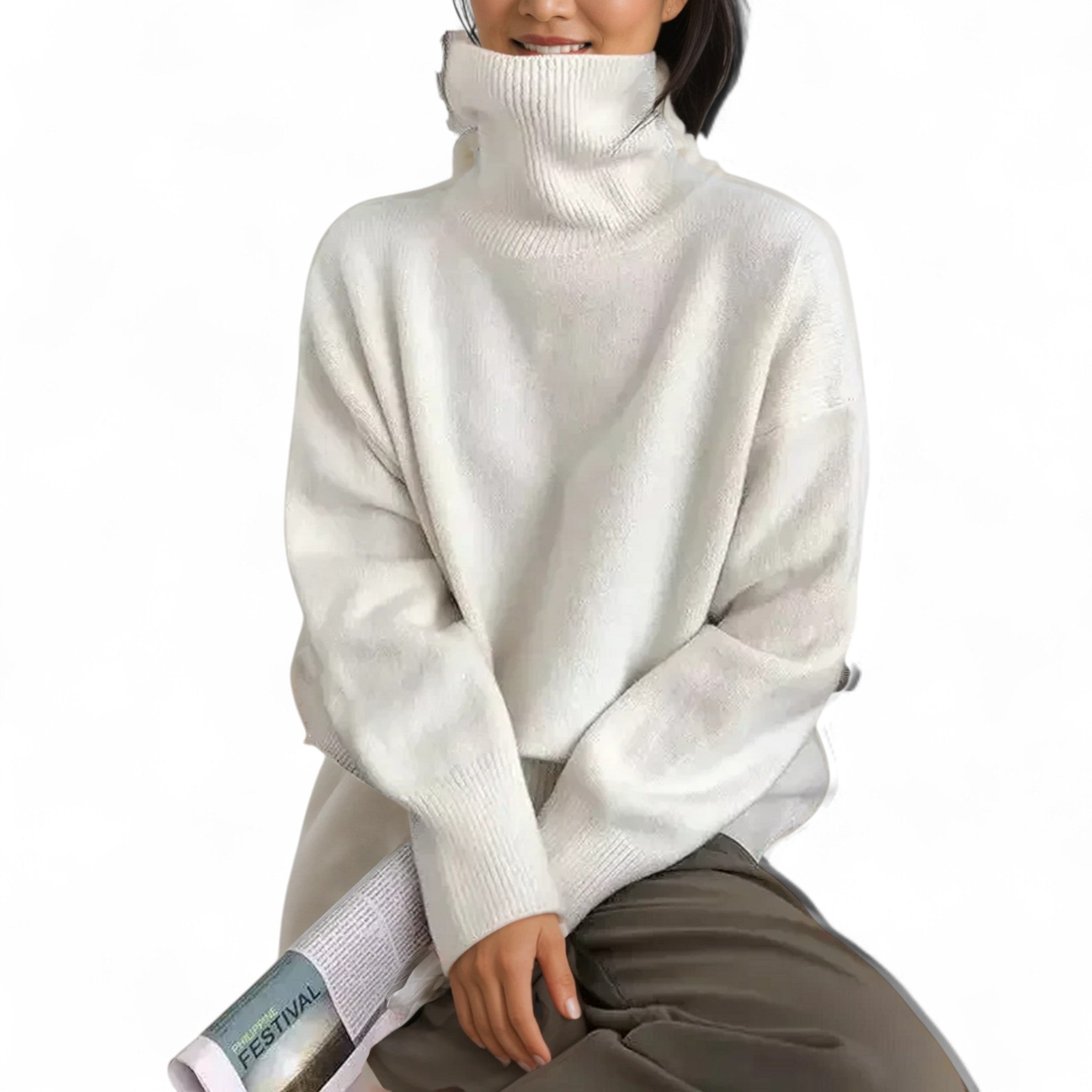 Ava – Unisex Cashmere Sweater for Cozy Autumn Comfort and Style