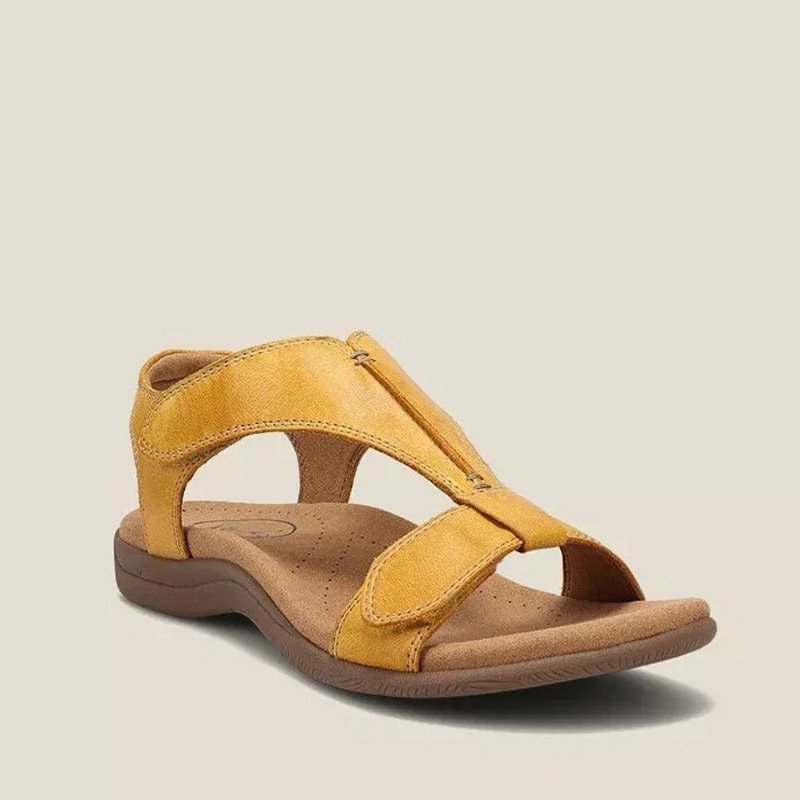 Giulia – Women's Leather Orthopedic Sandals for All-Day Comfort and Chic Style