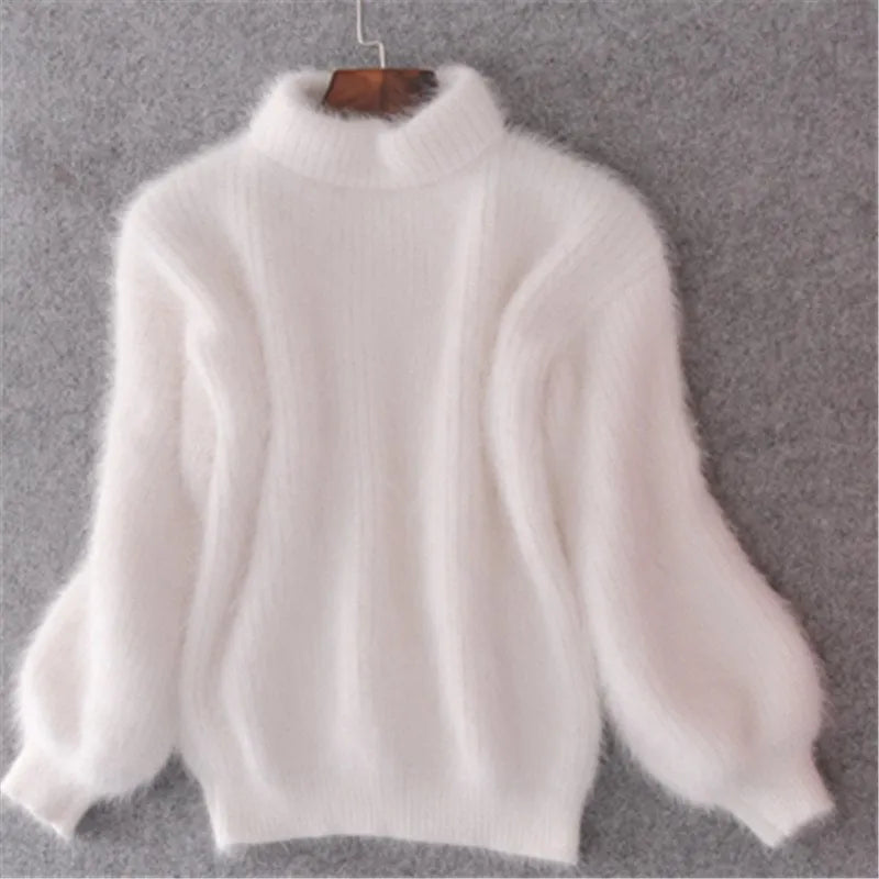 Jessica Premium Wool Blend Turtleneck Sweater for Women - Ultimate Winter Comfort