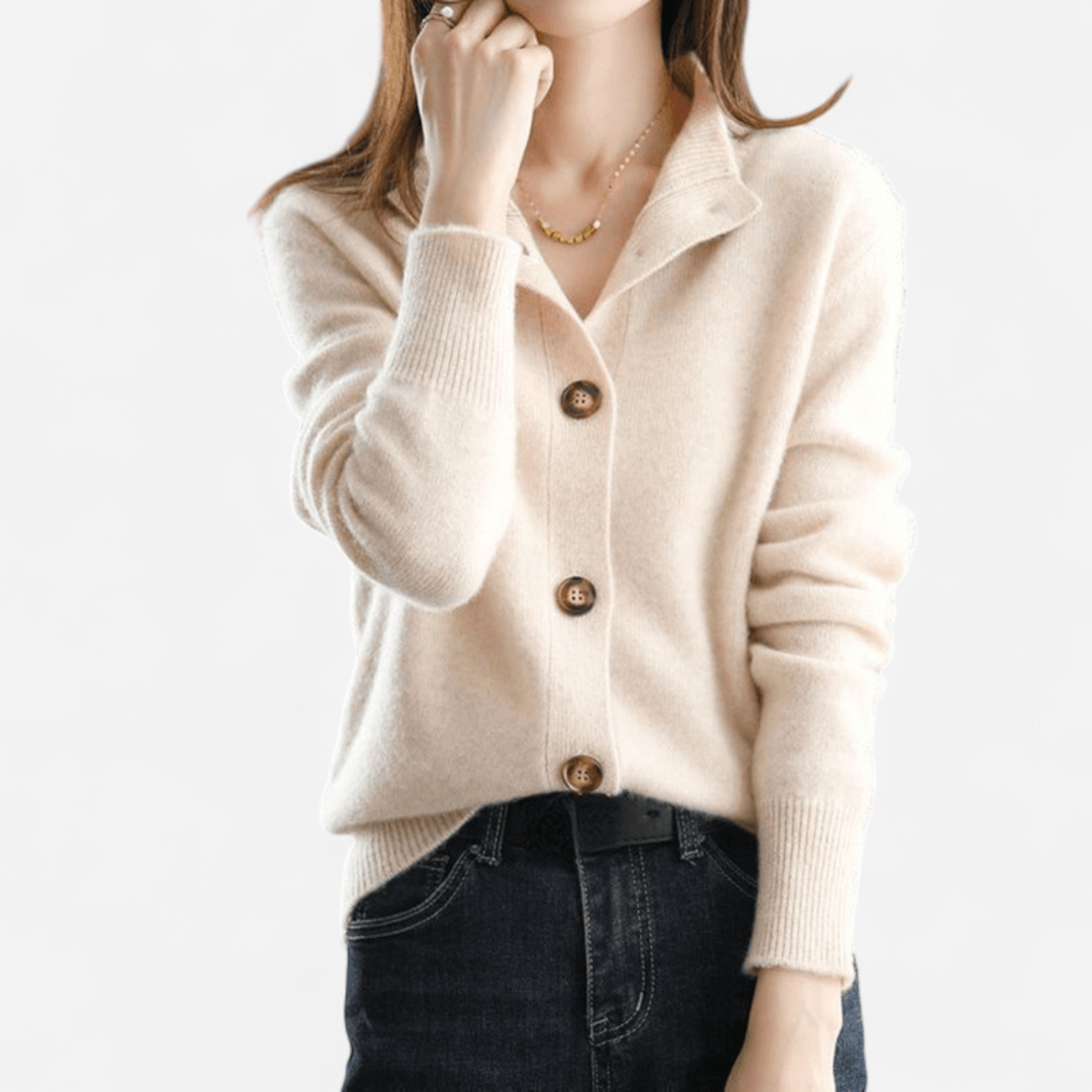 Anny – Cashmere Cardigan for Elegant Warmth and Timeless Style