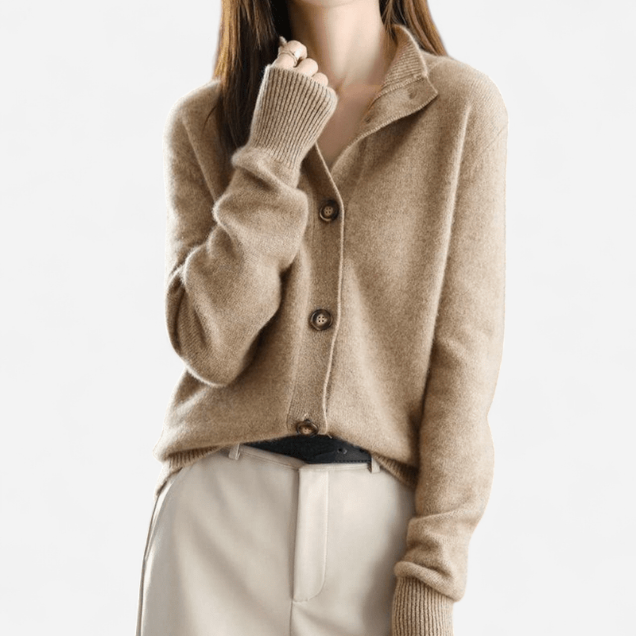 Anny – Cashmere Cardigan for Elegant Warmth and Timeless Style