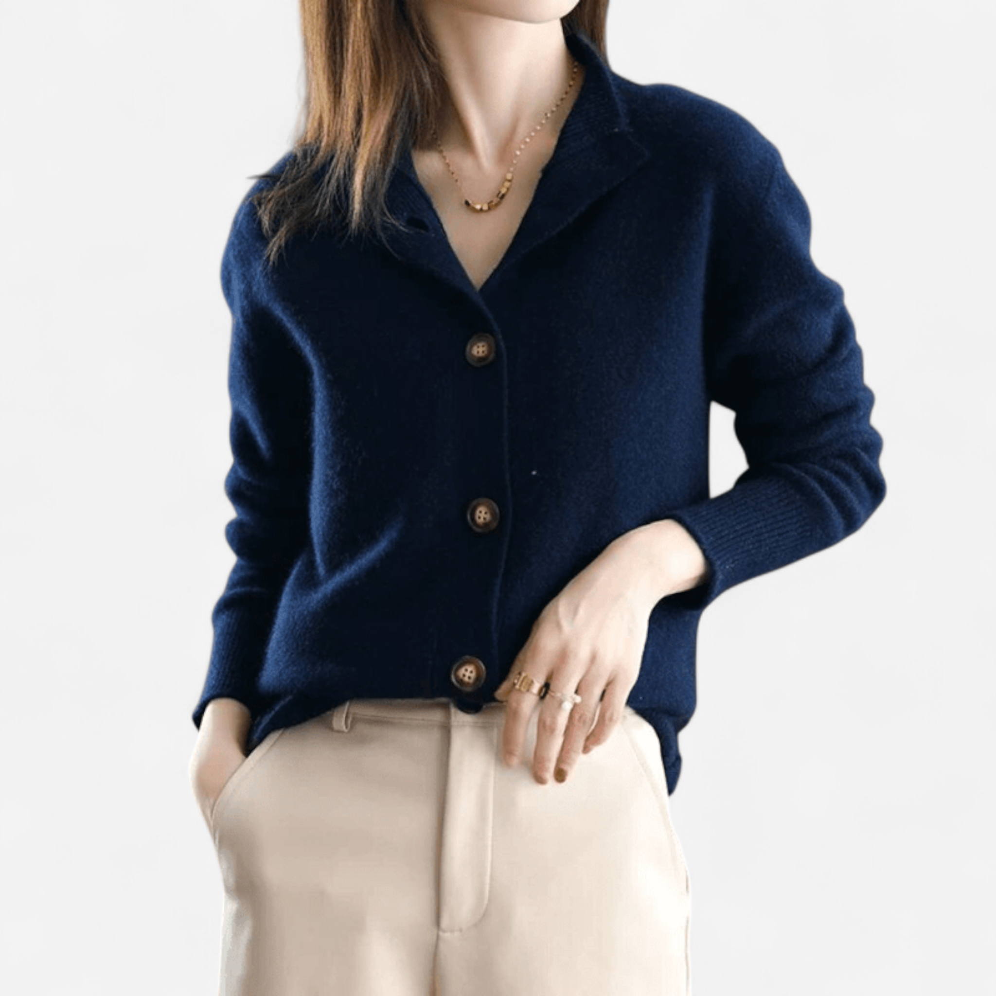 Anny – Cashmere Cardigan for Elegant Warmth and Timeless Style