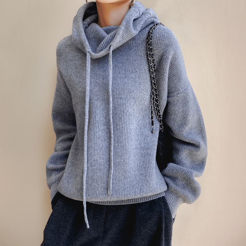 Charlotte Merino Wool Turtleneck Sweater for Warmth and Elegant Style