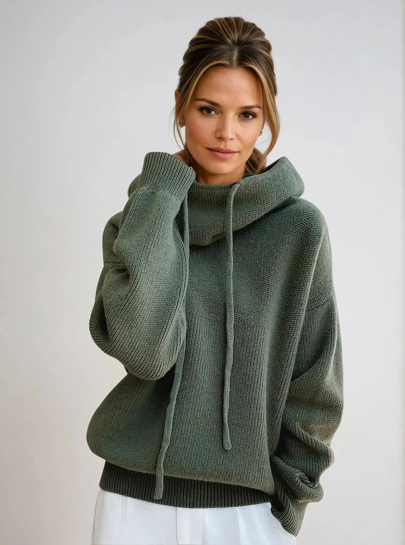 Charlotte Merino Wool Turtleneck Sweater for Warmth and Elegant Style