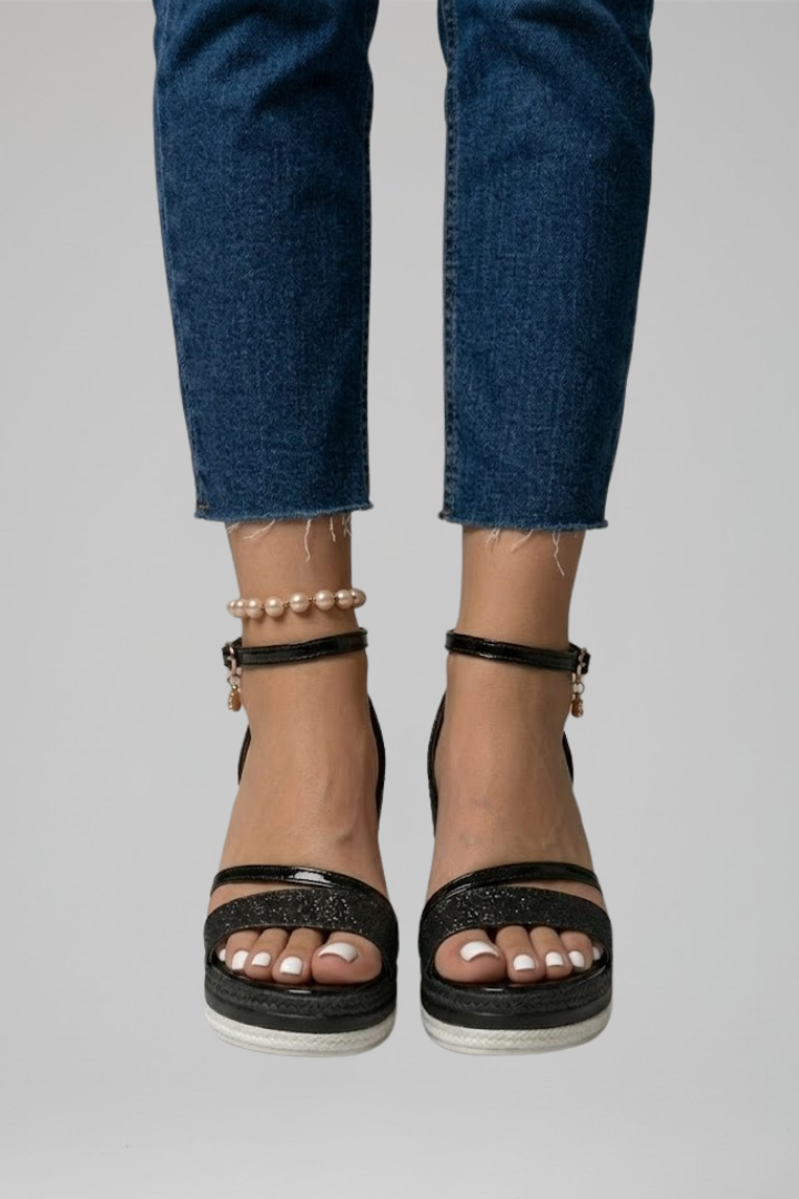 Cleo Cushioned Platform Slides