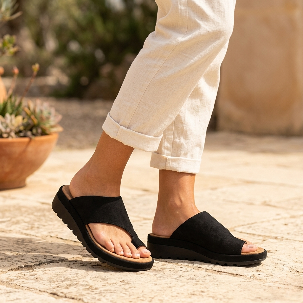 Toe Ring Wedge Slides
