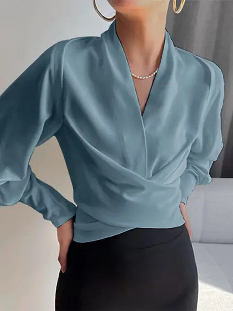 Georgie V-Neck Blouse
