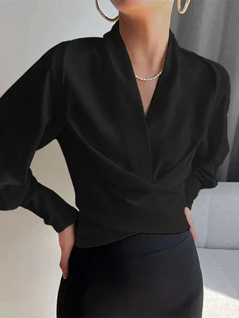 Georgie V-Neck Blouse