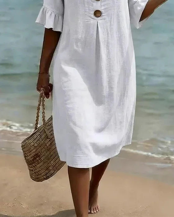 Rowan Puff Sleeve Dress