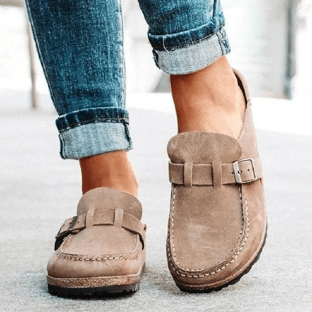 Brynn Orthopedic Mules Shoes with Arch Support and Cushioned Insoles