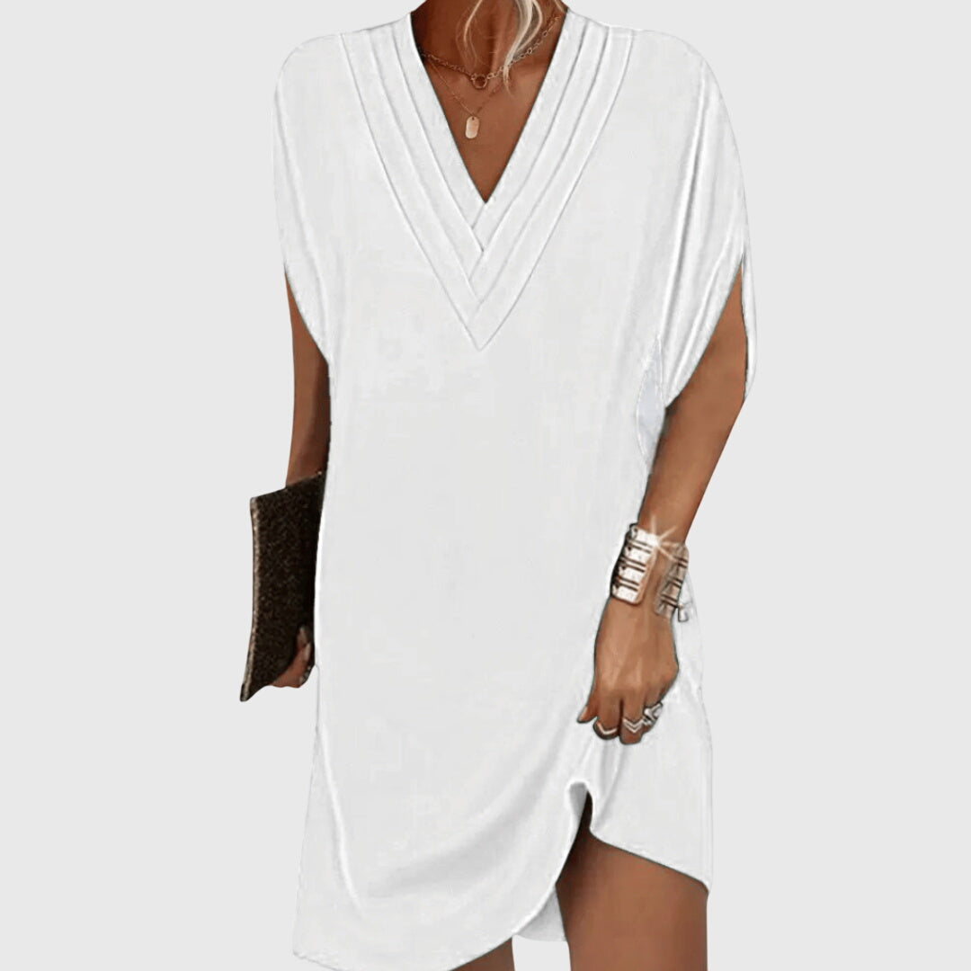 Nell V-Neck Dress