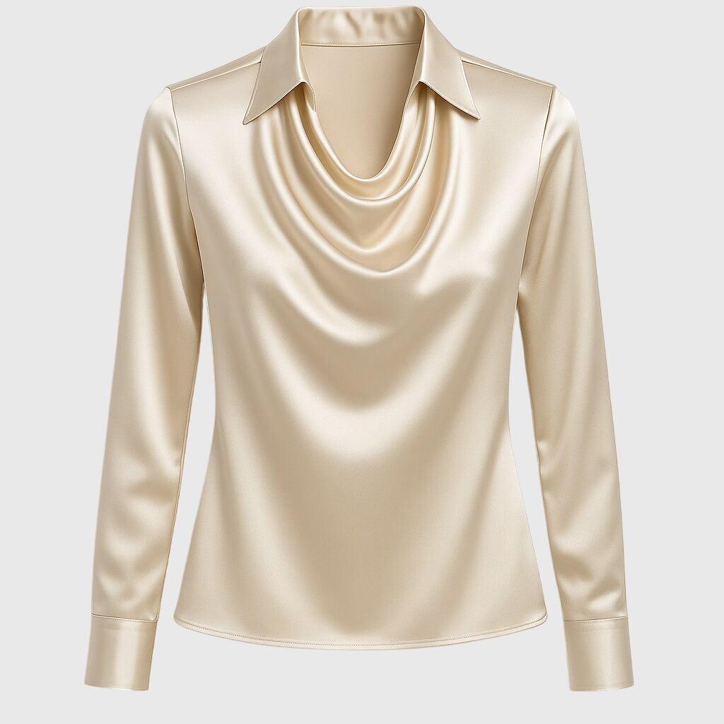 Lenora Pleated Blouse