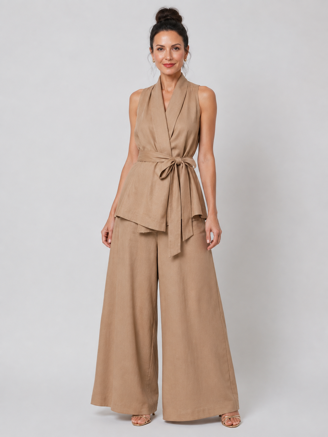 Amelie Wrap Top Trouser Set