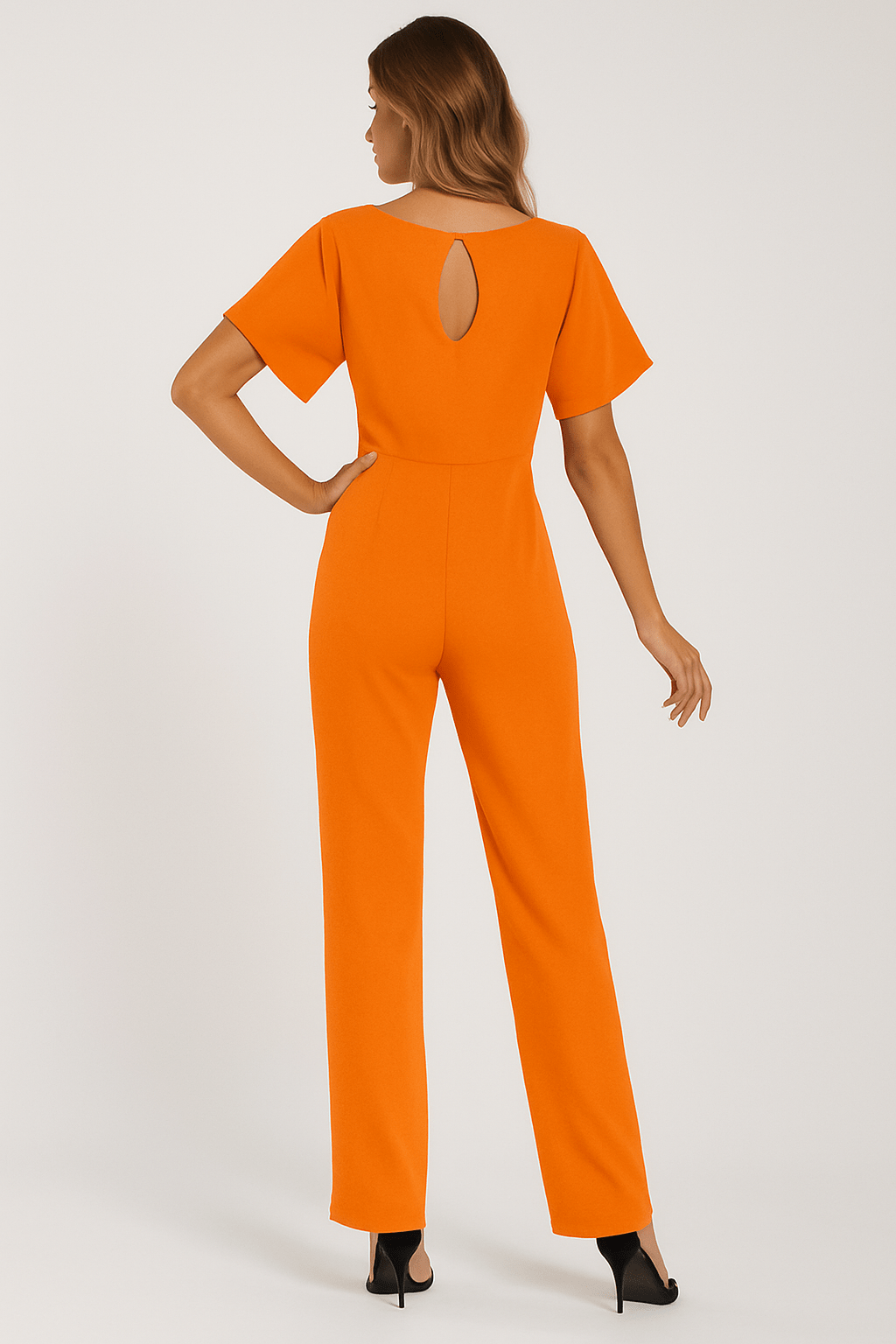 Elva Tie Belt Jumpsuit