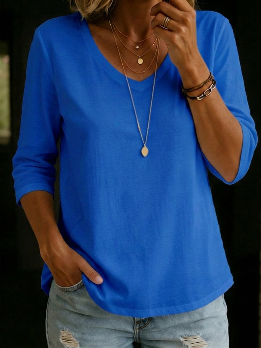 Thalia Short Sleeve Collared Shirt