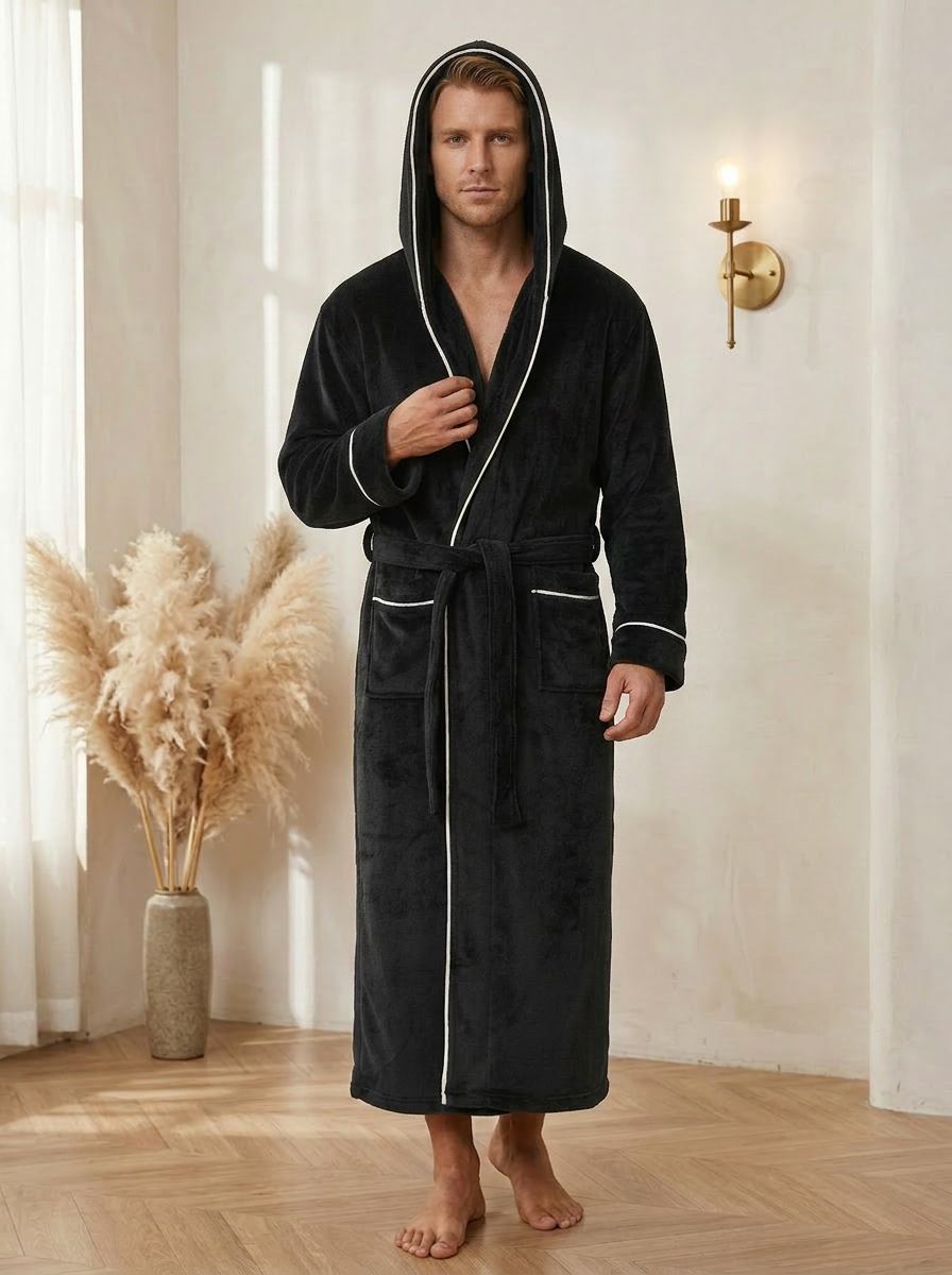 Hooded Bathrobe