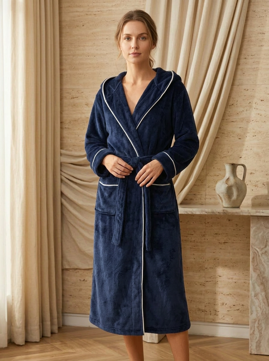 Hooded Bathrobe