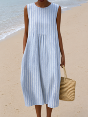 Rhea Printed Midi Dress