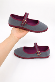 Round Toe Mary Jane Flats