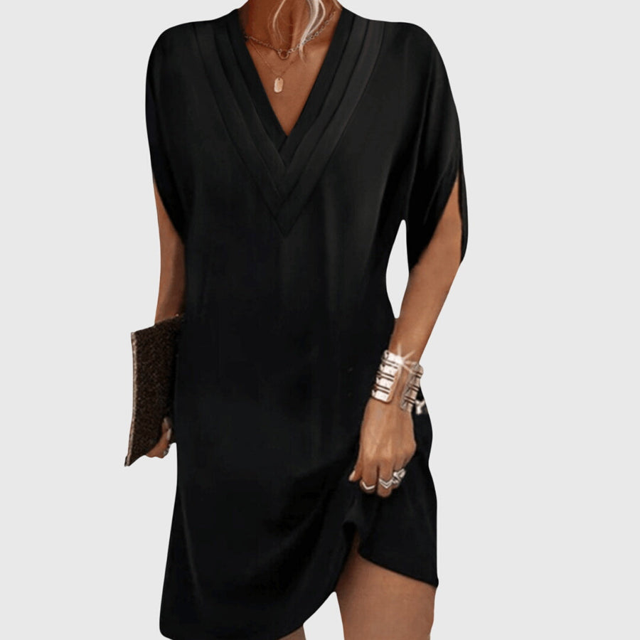 Nell V-Neck Dress