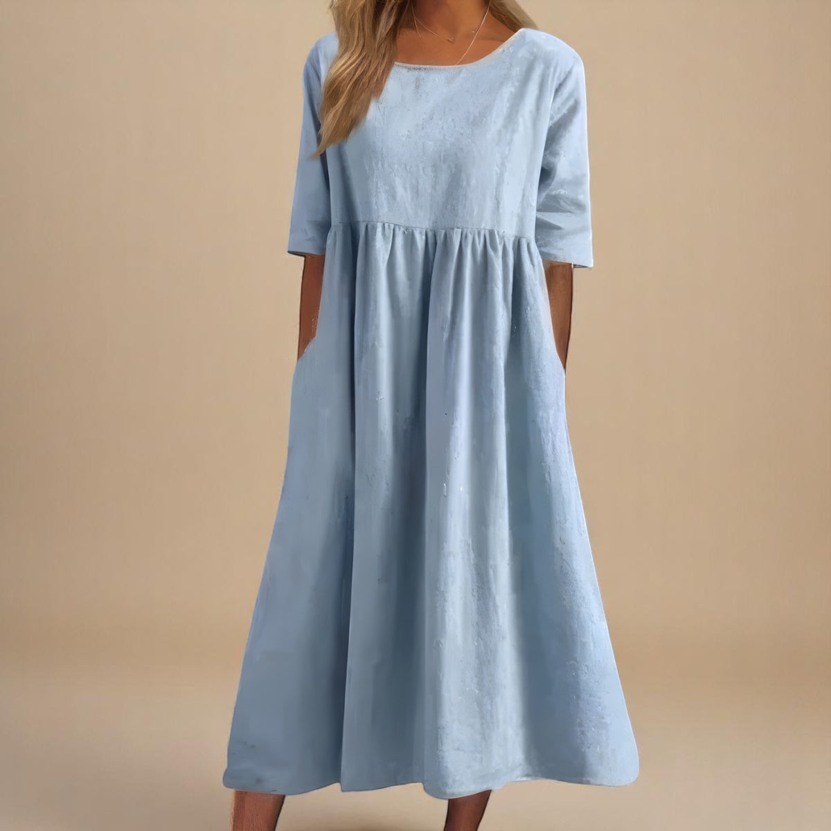 Aster Round Neck Dress