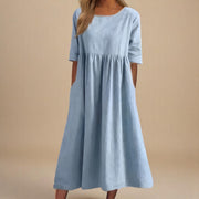 Aster Round Neck Dress