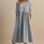 Aster Round Neck Dress