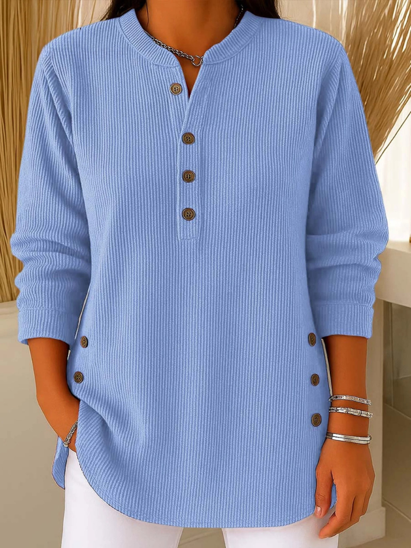 Meadow Ribbed Blouse