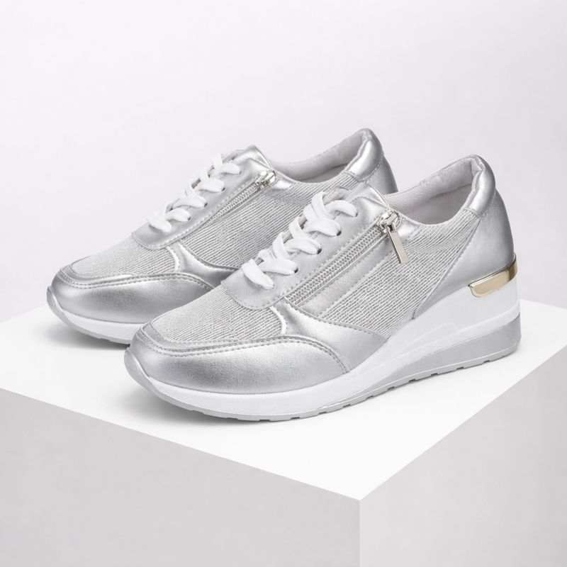 Magnolia Wedge Cushioned Sneakers