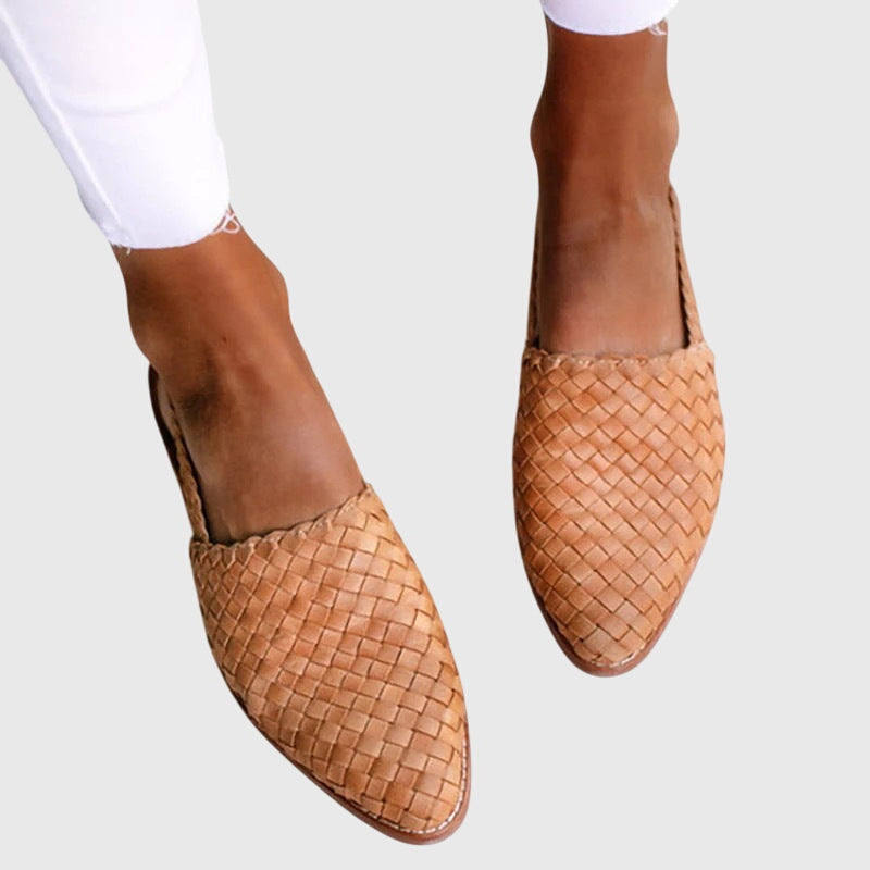 Willa Woven Slingback Flats