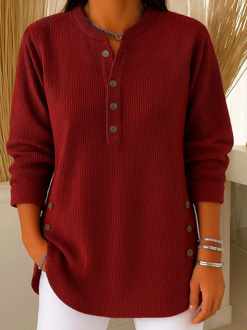 Meadow Ribbed Blouse
