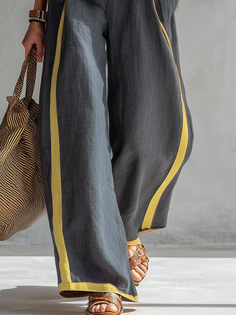 Solenne Relaxed Top and Trouser Set