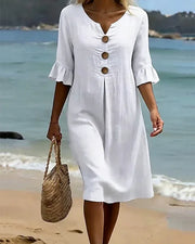 Rowan Puff Sleeve Dress