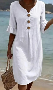 Rowan Puff Sleeve Dress